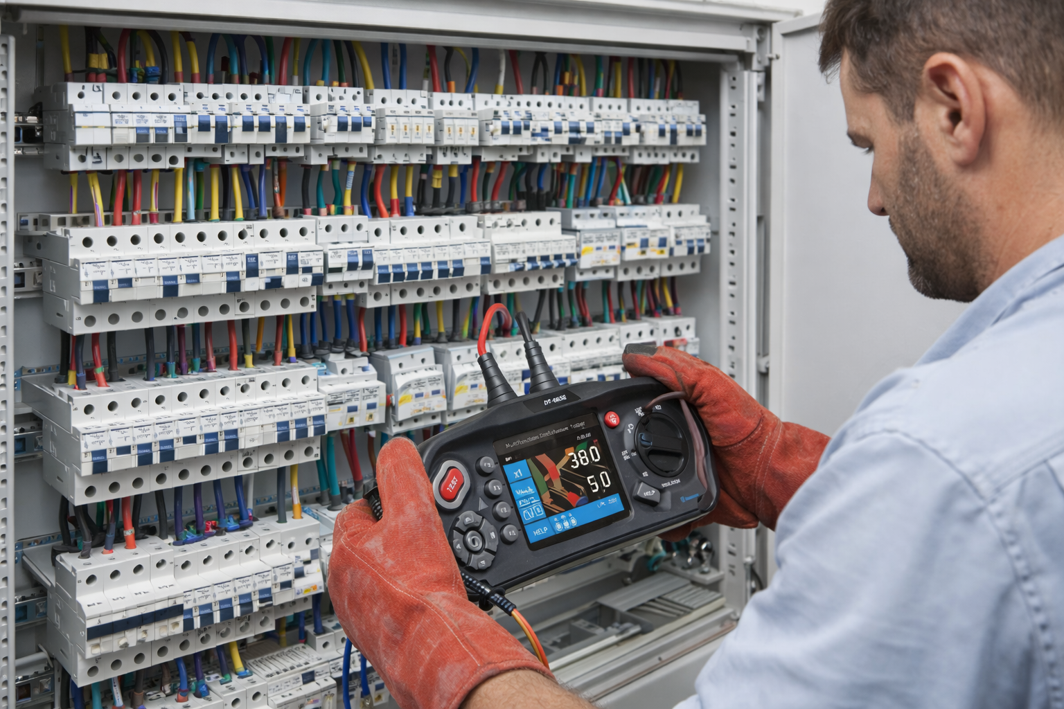 Trabajo real de electricidad